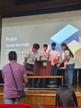 Team Seven Scan at Samsung Solve for Tomorrow