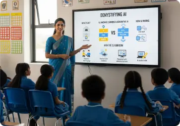 Teachers learning AI fundamentals