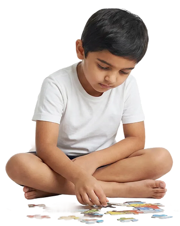 Students practicing logic and problem solving with robotics